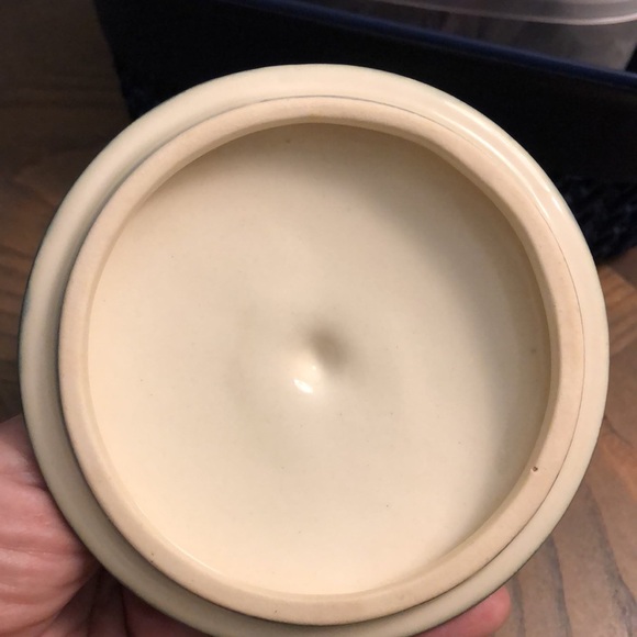 Vintage Hull Pottery 1950’s crescent individual casserole dish USA B-7 green - Picture 4 of 8